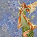 angel with snow